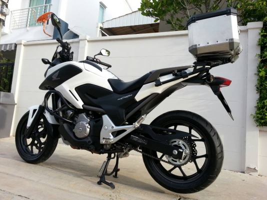 ขายHONDA NC700X COMBINED ABS รับรถ ธ.ค.2012 จดทะเบียน เม.ย.2014 รถออกศูนย์บิ๊กวิง 4แสนกว่า+ของแต่งติดศูนย์ครบๆกว่า7หมื่น สภาพใหม่ ใช้งานน้อย4,8xxกม. ทะเบียนแท้  รายการขแงแต่ง ชุดต่อบังโคลนหน้า ไฟเดย์ไลท์PIAA ชิล118BIKE การ์ดปลายแฮนRISOMA กันล้มSW MOTECH แ
