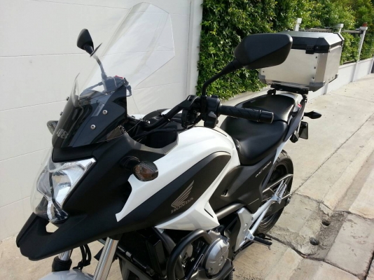 ขายHONDA NC700X COMBINED ABS รับรถ ธ.ค.2012 จดทะเบียน เม.ย.2014 รถออกศูนย์บิ๊กวิง 4แสนกว่า+ของแต่งติดศูนย์ครบๆกว่า7หมื่น สภาพใหม่ ใช้งานน้อย4,8xxกม. ทะเบียนแท้  รายการขแงแต่ง ชุดต่อบังโคลนหน้า ไฟเดย์ไลท์PIAA ชิล118BIKE การ์ดปลายแฮนRISOMA กันล้มSW MOTECH แ