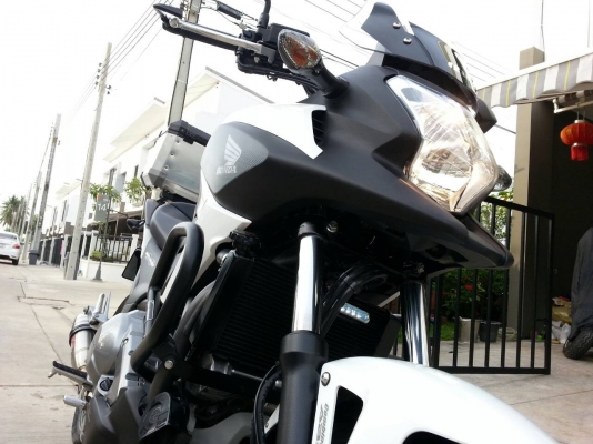 ขายHONDA NC700X COMBINED ABS รับรถ ธ.ค.2012 จดทะเบียน เม.ย.2014 รถออกศูนย์บิ๊กวิง 4แสนกว่า+ของแต่งติดศูนย์ครบๆกว่า7หมื่น สภาพใหม่ ใช้งานน้อย4,8xxกม. ทะเบียนแท้  รายการขแงแต่ง ชุดต่อบังโคลนหน้า ไฟเดย์ไลท์PIAA ชิล118BIKE การ์ดปลายแฮนRISOMA กันล้มSW MOTECH แ