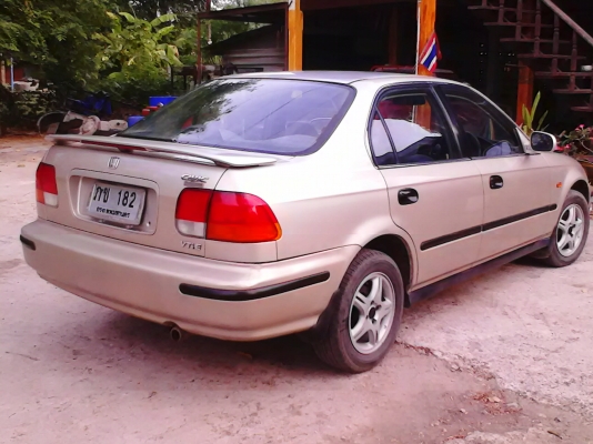 ขาย HONDA CiVIC 1.6 A/T ตาโต ตัวท็อป ระบบไฟฟ้า ทั้งคัน รถสวยภายในสะอาด ขาย HONDA CiVIC 1.6 A/T ตาโต ตัวท็อป ระบบไฟฟ้า ทั้งคัน รถสวยภายในสะอาด