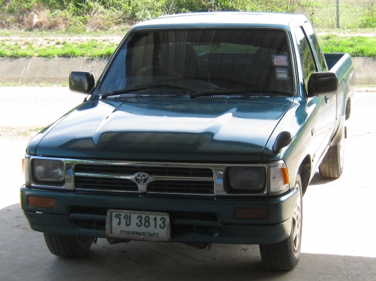 ขายรถกระบะไมตี้ x รุ่นพิเศษลักชูรี่ ปี 96 ติดเครื่องเสียงชุดใหญ่เพาเวอร์แอมป์ 2 ตัวดังกระหึ่ม