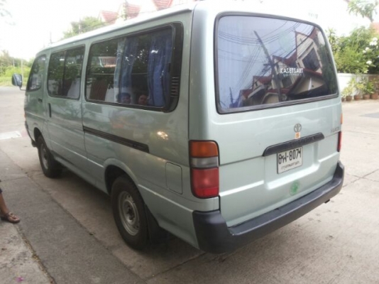 TOYOTA HIACE 97 มือหนึ่ง( ใช้มา 7.6 หมื่นกิโล) สวยเดิมทั้งคัน