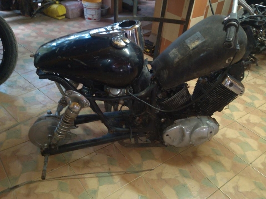 ซาก yamaha virago400 มีสำเนาหน้าเล่ม ขาย4,000บาท.