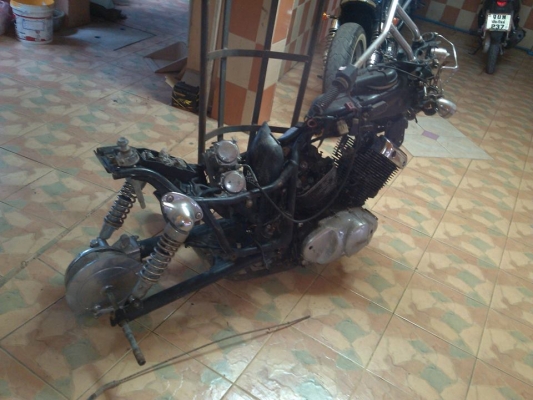 ซาก yamaha virago400 มีสำเนาหน้าเล่ม ขาย4,000บาท.