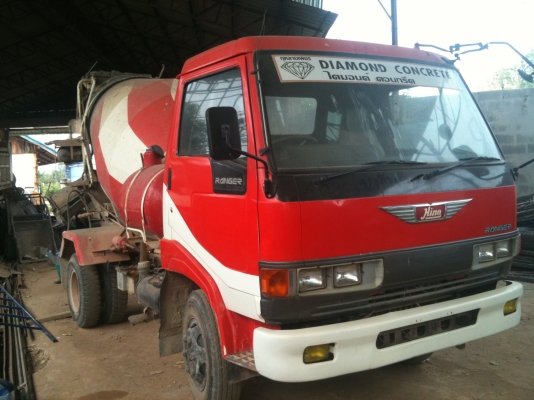 ขายรถโม่ปูน HINO 6 ล้อ 3 คิว เจ้าของขายเอง