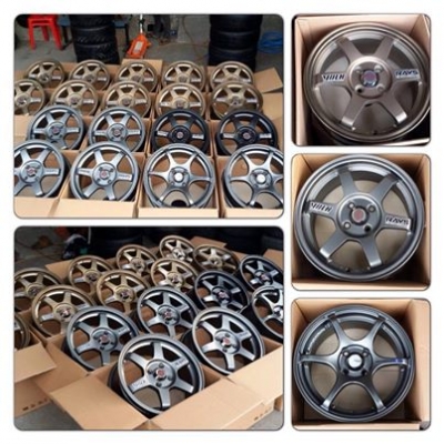 ขายแม็กซ์ใหม่ ขอบ15 TE37 - Advan RG กว้าง 6.5 ราคาสุดช็อก 9,000 ฿พร้อมยางใหม่ 15,000 ฿. เท่านั้น!!!