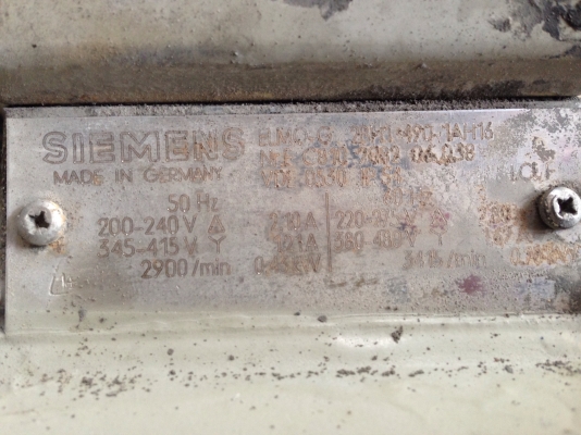 ขายริงโบวเวอร์ ดูด-เป่า Siemens 0.5 HP. 380V สภาพสวย วิ่งนิ่ม พร้อมใช้งาน มี 3 ตัวครับ