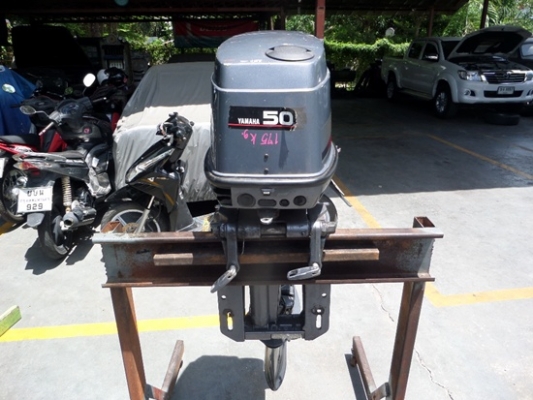 เครื่องเรือ YAMAHA 50 แรง 2 จังหวะ นำเข้าจากญี่ปุ่น