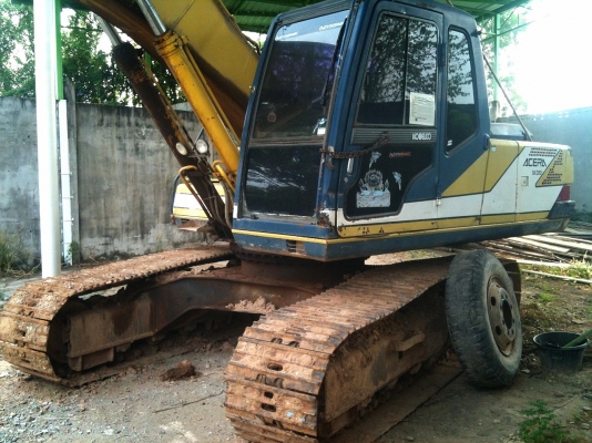 ขายรถแบคโฮ KOBELCO SK200 MARK3 เอกสารเล่มทะเบียน เจ้าของขายเอง ต่อรองได้