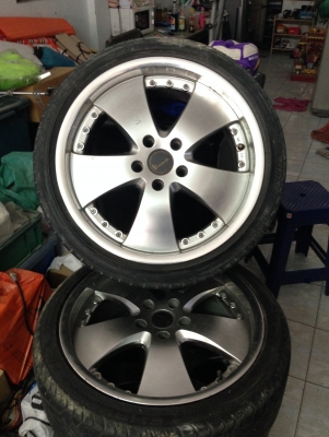 ขายแม็ก ขอบ18 5รู114 สภาพดี 9000