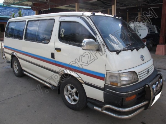 รถตู้ TOYOTA จดทะเบียนปี 2550 เป็นเครืองดีเซล 89 แรงม้า สภาพพร้อมใช้งาน เอกสารพร้อมโอน