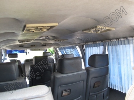 รถตู้ TOYOTA จดทะเบียนปี 2550 เป็นเครืองดีเซล 89 แรงม้า สภาพพร้อมใช้งาน เอกสารพร้อมโอน