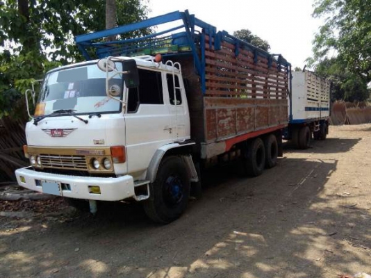 รถบรรทุก HINO  แม่-ลูก เครื่องเก่าญี่ปุ่น 260 แรง ยาง 1000
