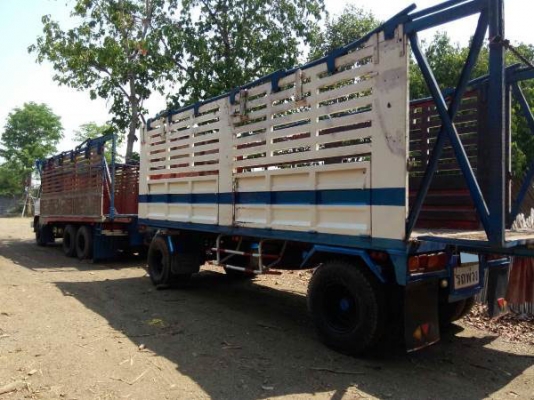 รถบรรทุก HINO  แม่-ลูก เครื่องเก่าญี่ปุ่น 260 แรง ยาง 1000