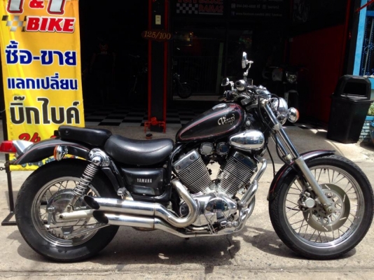 ต้ำพระราม2ขายYAMAHA VIARGO 400 1996เอกสาร อินวอย รถสวยๆเดิมๆครับระบบไฟสมบูรณ์ทุกจุด