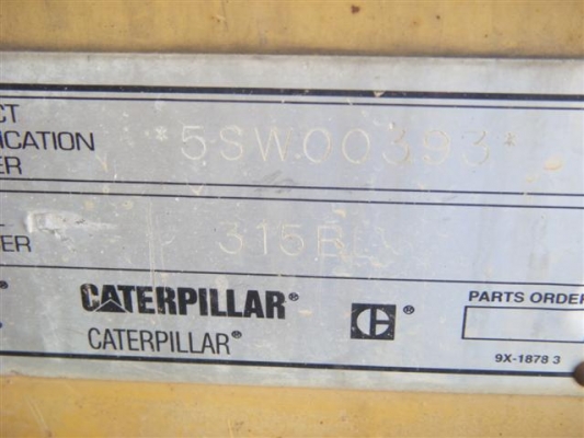 รถขุด CAT315BL ปี 1999 ชั่วโมง 7254 เก่านอกแท้ คุณภาพดี พร้อมตรวจสภาพรถจอดที่ MTS สาขารังสิต สนใจติดต่อสอบถามรายละเอียดเพิ่มเติมได้ที่เบอร์ 084-8742961 เจี๊ยบMTS ค่ะ รถขุด CAT315BL ปี 1999 ชั่วโมง 7254 เก่านอกแท้ คุณภาพดี พร้อมตรวจสภาพรถจอดที่ MTS สาขารังสิต สนใจติดต่อสอบถามรายละเอียดเพิ่มเติมได้ที่เบอร์ 084-8742961 เจี๊ยบMTS ค่ะ