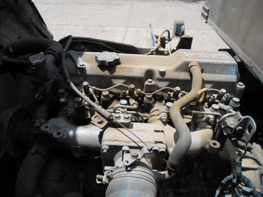 ขายรถบรรทุก 6 ล้อ TOYOTA DYNA 115 แรงตู้แห้งประตู 3 บานเครื่องเดิมเกียร์เดิมคัสซีสวยมากเครื่องดีมากชุดโอนพร้อม