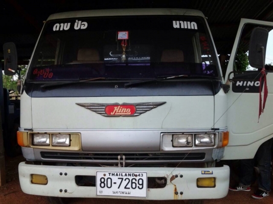 HINO FC2WHLAเครื่อง120แรง ปี38 ยาว5เมตร50 กระจกไฟฟ้า
