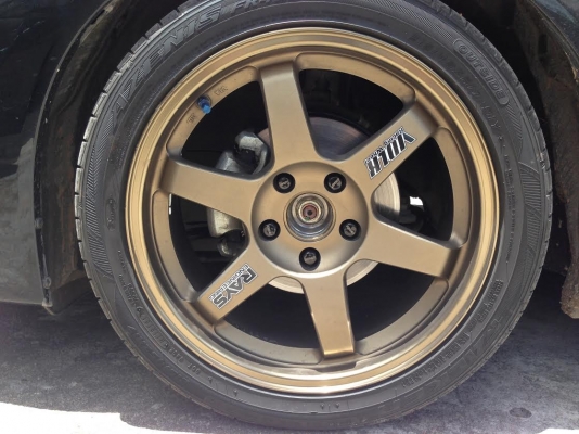 TE37แท้ สภาพนางฟ้า ขอบ17 5รู114.3