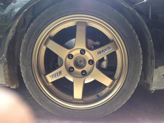 TE37แท้ สภาพนางฟ้า ขอบ17 5รู114.3