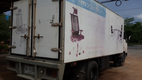 ขาย 6 ล้อ HINO FC2WHLA ซุปเปอร์เสี่ย ปี 38 ตู้แห้ง 3 บาน รถสวยพร้อมใช้