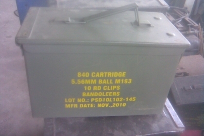 กล่องใส่เครื่องมือสภาพสวยๆครับดังเดิมครับกันน้ำได้ครับเป็นกล่องกระสุนครับไว้ใส่เครื่องมือช่างครับราคานี้น่าเก็บครับ