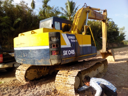 ขายรถแบคโฮKOBELCO sk045 M2 รถสวยพร้อมใช้งานอยากขายลดแล้ว700,000ลดอีกยากขาย ขายรถแบคโฮKOBELCO sk045 M2 รถสวยพร้อมใช้งานอยากขายลดแล้ว700,000ลดอีกยากขาย