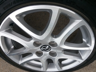 ขายล้อแม็ก Mazda 2 Sport Top 16 พร้อมยาง 195/45/16 1 ชุด