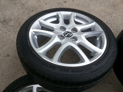 ขายล้อแม็ก Mazda 2 Sport Top 16 พร้อมยาง 195/45/16 1 ชุด