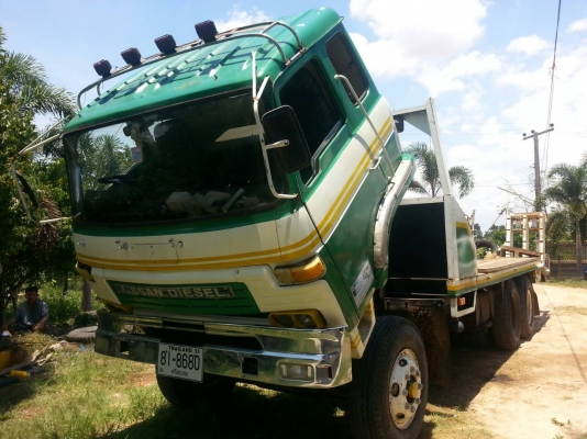 ขายเทรลเลอร์UD 220แรง 2เพลาหางใหญ่เหล็กไอบรีมขึ้นแบคโค200และ320ได้ มีบันไดขึ้นรถเกี่ยว เครื่องดี แคชซีสวย เอกสารพร้อมโอน