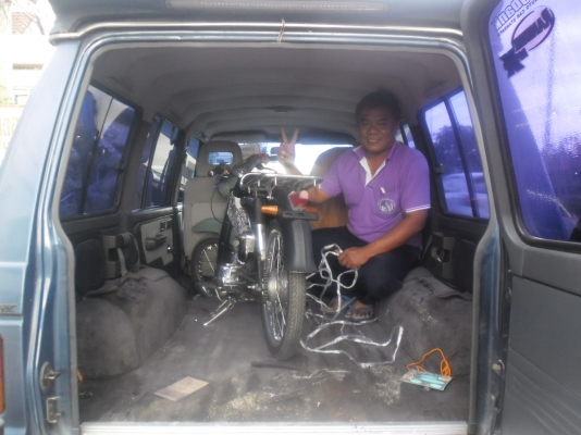 มารับรถแล้วครับ พี่ ศิริชัย นิลขาว จากบางประกง รับรถไปแล้วคับ