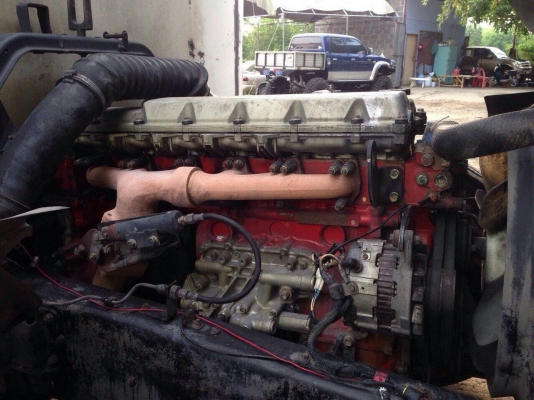 HINO FF1J เครื่อง jo8 เบรคทิฟี่ เพาเวอร ตู้แห้งยาว 7.3 เมตร ภาษีเต็ม ยาง1000 ขอบ20