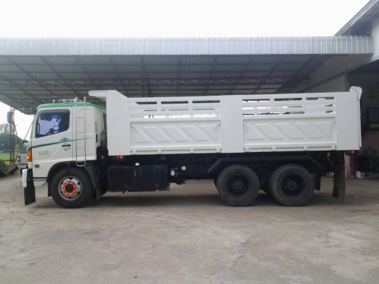 ###HINO MEGA 260 Hp ดัมพ์สามมิตรลอนเฉียงงามๆครับ(ทีมงานรถคุณภาพ)