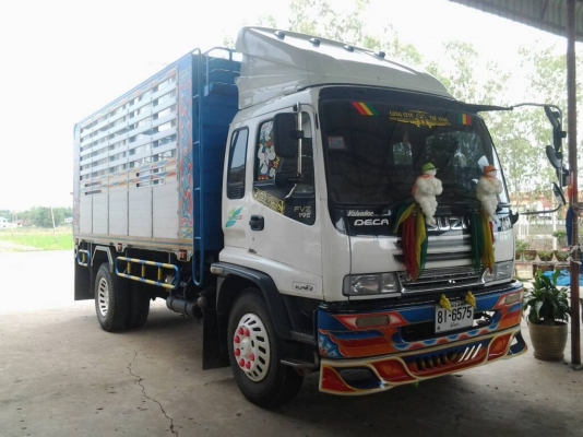 ISUZU DECA FTR 195 Hp ห้างแท้ หกล้อดั้มพ์อลูมิเนียมต่อใหม่ๆครับ (ทีมงานรถคุณภาพ)