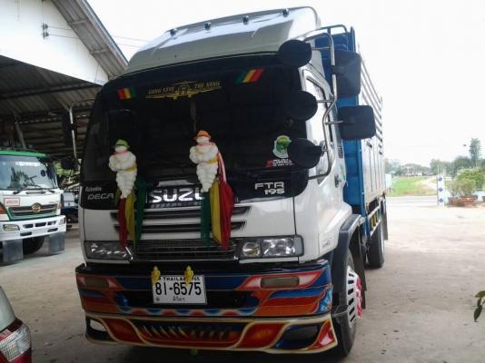 ISUZU DECA FTR 195 Hp ห้างแท้ หกล้อดั้มพ์อลูมิเนียมต่อใหม่ๆครับ (ทีมงานรถคุณภาพ)