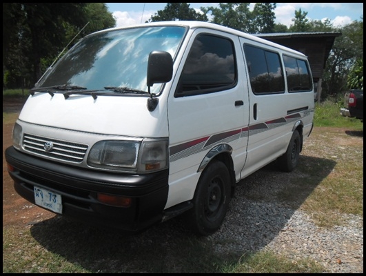 รถตู้ หัวจรวด ติดแก๊ส LPG