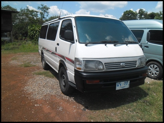 รถตู้ หัวจรวด ติดแก๊ส LPG