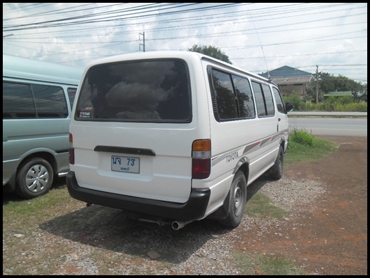 รถตู้ หัวจรวด ติดแก๊ส LPG