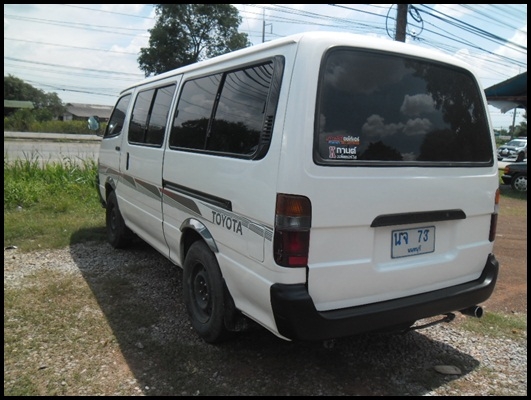 รถตู้ หัวจรวด ติดแก๊ส LPG