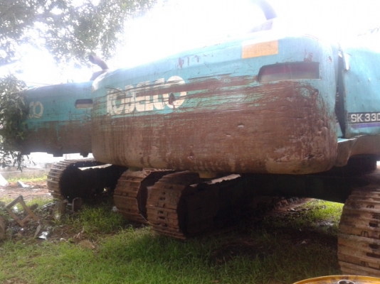 ขายรถแบคโฮ KOBELCO 330 mark6 รถพร้อมใช้งาน เอกสารเล่มทะเบียน ครับ