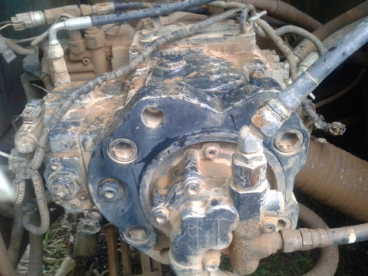 ขายรถแบคโฮ KOBELCO 330 mark6 รถพร้อมใช้งาน เอกสารเล่มทะเบียน ครับ