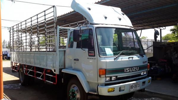 6 ล้อใหญ่  ISUZU  Super Rocky  FTR 195 แรงม้า *ยาว 6.50 ม.*  รถสวยเดิม+สวยจริง *รถห้างแท้*  เอกสารพร้อมโอน