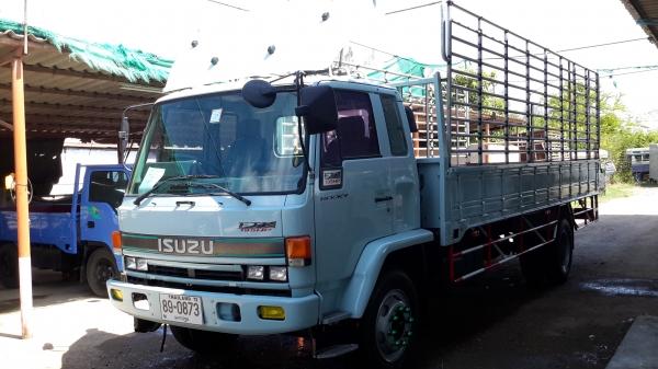 6 ล้อใหญ่  ISUZU  Super Rocky  FTR 195 แรงม้า *ยาว 6.50 ม.*  รถสวยเดิม+สวยจริง *รถห้างแท้*  เอกสารพร้อมโอน