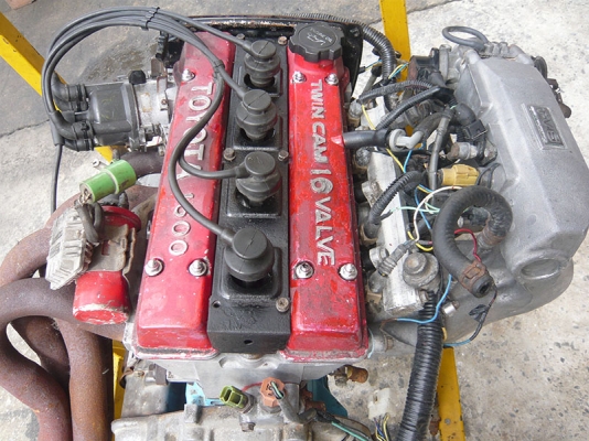 ขายเครื่องยนต์หัวฉีดเบนซินขับหลัง TOYOTA 4AG