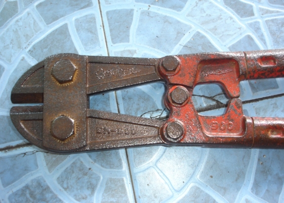 ขายคีมตัดเหล็กเส้น super รุ่น bk-900 cap. 16 mm