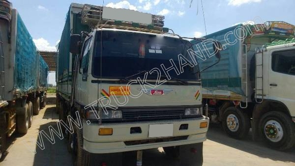 รถบรรทุกพ่วง แม่-ลูกดั๊มพ์  ยี่ห้อ HINO 3M  240 แรงม้า