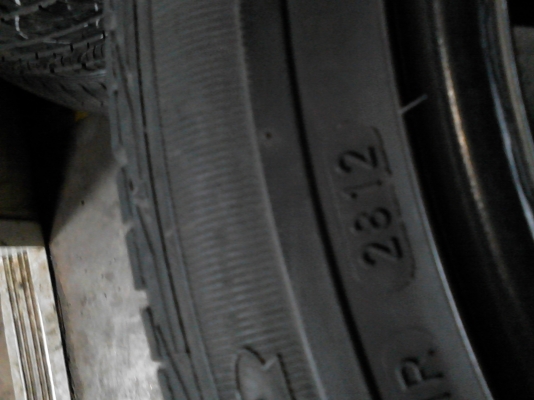 225/45R17 GOODYEAR EXCELLENCE ชุด 4 เส้น ปี2012 TEL.081-427-3941
