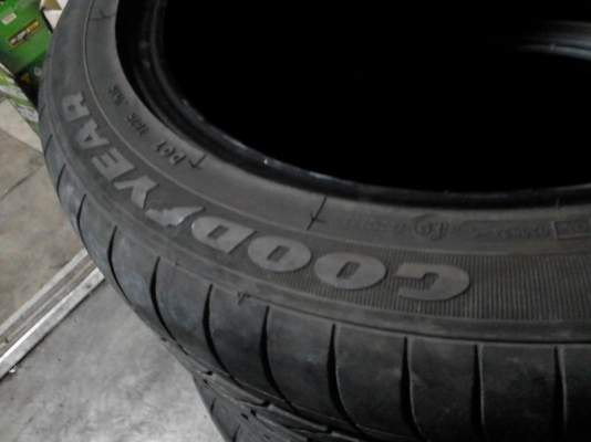225/45R17 GOODYEAR EXCELLENCE ชุด 4 เส้น ปี2012 TEL.081-427-3941