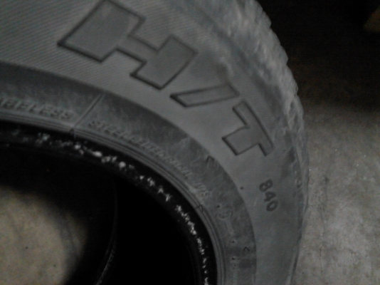 BRIDGE STONE DUELER H/T  840   ชุด 4 เส้น ปี2012  TEL.081-427-3941