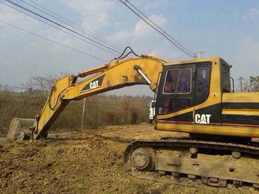 ขายรถแบ็คโฮ CAT 330B ไฟฟ้าครบ เครื่องเดิม ปั๊มเดิม เอกสารสัญญาซื้อขาย